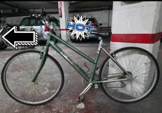 Bicicleta verde