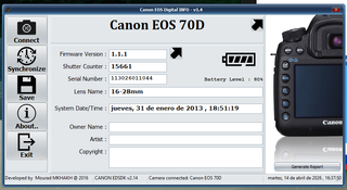 Canon EOS 70D (Cuerpo) + Grip