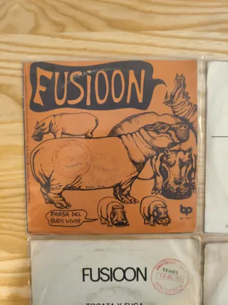 LOTE 4 SINGLES FUSIOON ROCK PROGRESIVO CULTO