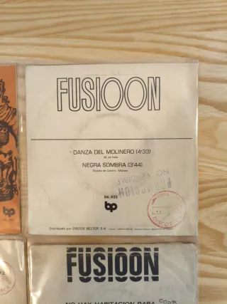 LOTE 4 SINGLES FUSIOON ROCK PROGRESIVO CULTO