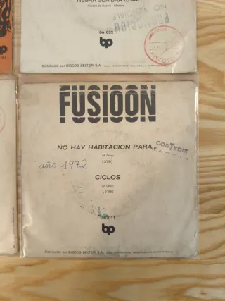LOTE 4 SINGLES FUSIOON ROCK PROGRESIVO CULTO