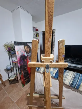 Caballete pintura Pino