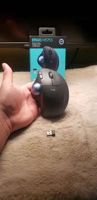 Raton Trackball Ergo M575s