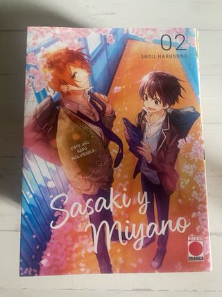 Mangas Sasaki y miyano 1-4 y 9