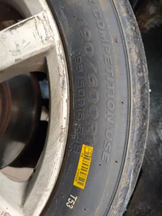 2 Neumáticos Hankook T51 en 16 Competición FIA