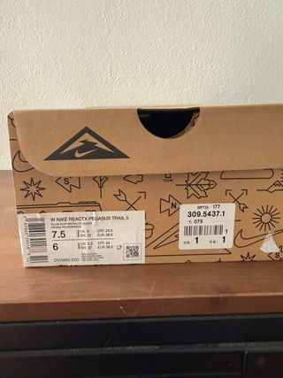 Zapatillas Nike Pegasus Trail 5 Rosa/Plata