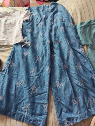 Lote Roupa Menina T5-6 Várias Marcas