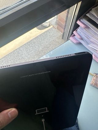 iPad Air 4 Plata - Problema Restauración