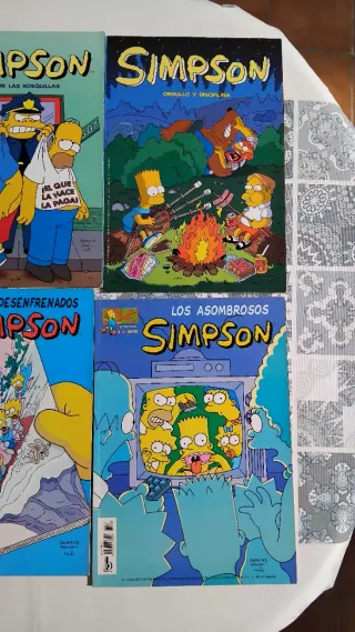 Todo por 11€. Comics Simpson