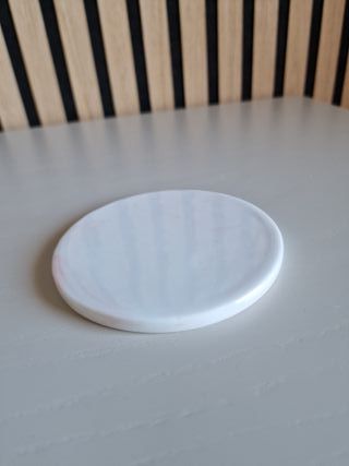 Base decorativa cerâmica esmaltada