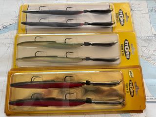 Lote 6 Señuelos Pesca Storm Swim'n Eel         018