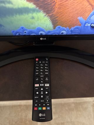 Televisión LG Smart TV Negra