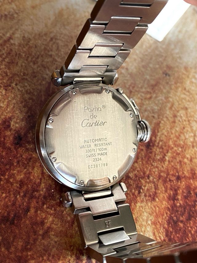 Reloj CARTIER PASHA,  Automático, Caja Acero