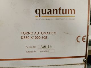 Torno para metal 1000mm