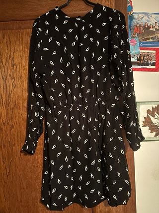 Vestito H&M nero fantasia taglia 50