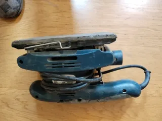 Lijadora de banda azul