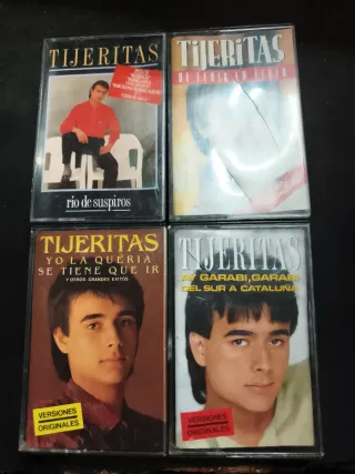 4 Cintas Cassette Tijeritas