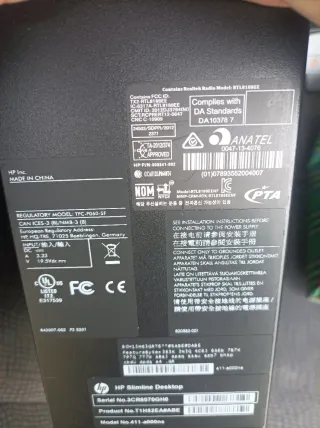 HP Slim 270 Computer Desktop