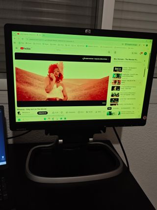 Monitor HP LE1901wi 19 Negro/Plata