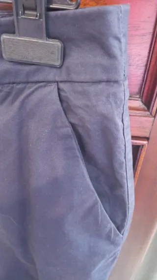 Pantalón azul mujer de H&M