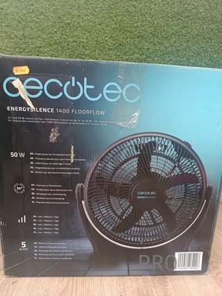 Cecotec Ventilador Industrial de Suelo EnergySilence 1400 FloorFlow. 50W