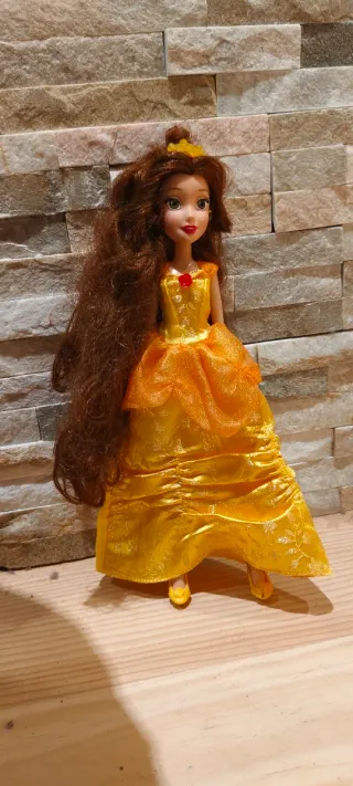 Juego de 4 Muñecas Princesas Disney