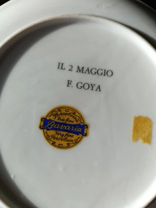 Piatto decorativo Bavaria