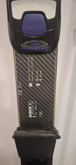 Conjunto Esquis Blizzard Quattro y Bastones