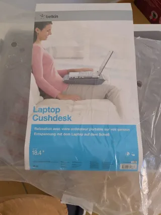 Soporte portátil acolchado
