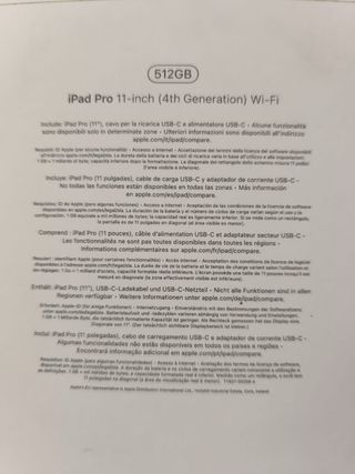 iPad Pro 11 512GB