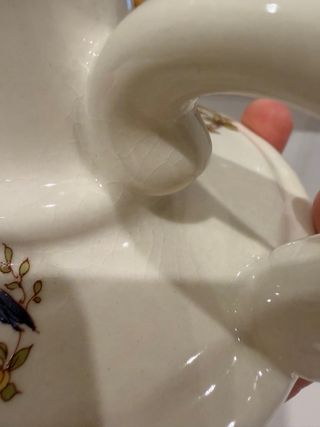 Candelabro Revol Porcelana Vintage