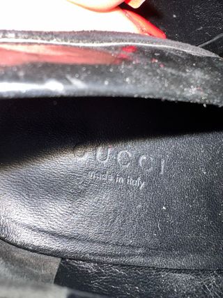 Ballerine nere Gucci con fibbia