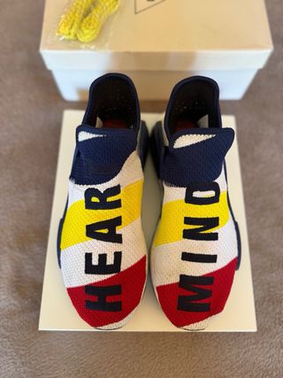 ADIDASxPHARRELLxBBC NMD Hu Trail 'Scarlet White'