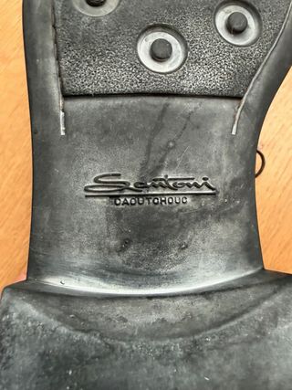 Zapatos Oxford Brogue Santoni Marrones