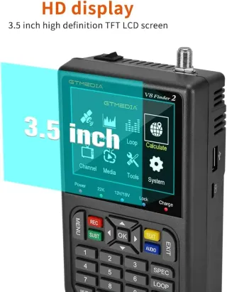 GT Media V8 Finder 2 Localizador Satélite