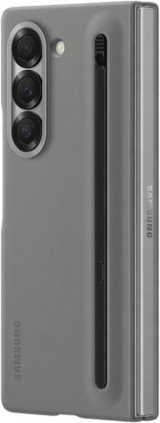 SAMSUNG Funda con S Pen Gris para Q6