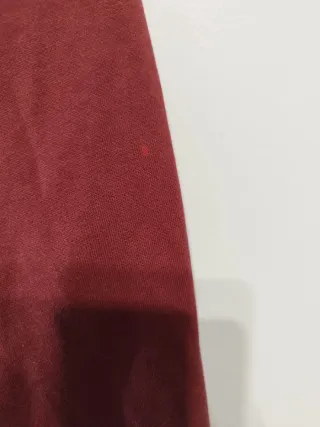 Columbia Hoodie Logo Bordado Burdeos Oversize M