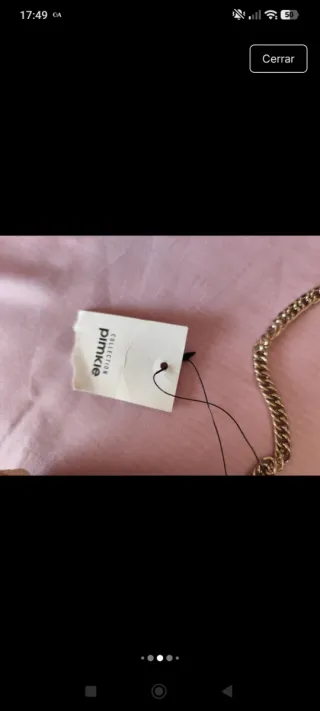 Bolso beige nuevo