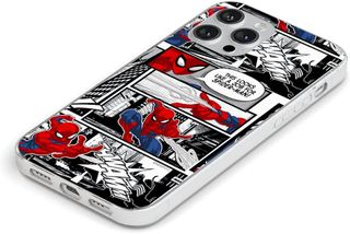 Ert Group Custodia per iPhone 13 Pro MAX con licenza Marvel Spider Man 002