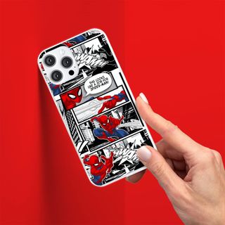 Ert Group Custodia per iPhone 13 Pro MAX con licenza Marvel Spider Man 002