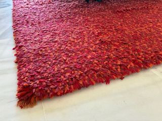 Alfombra Nanimarquina Magrana Lana Roja