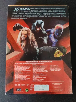 DVD Pack X-Men Trilogía + Extras