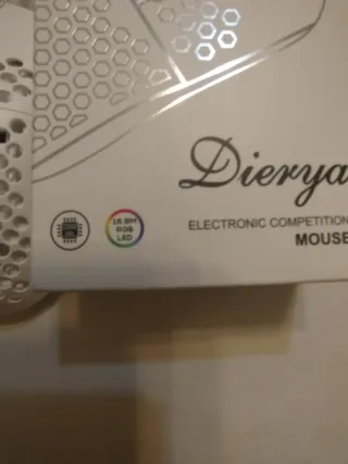 Ratón Gamer Dierya Blanco Competición
