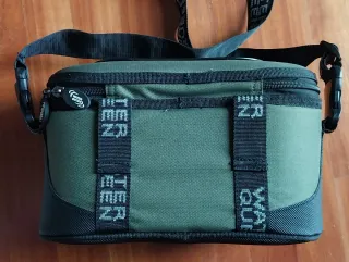 Bolsa porta cebo pesca usada 1 vez