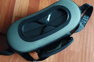 Bolsa porta cebo pesca usada 1 vez