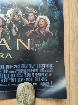 Cartel Cine Peter Pan Doble Cara Original