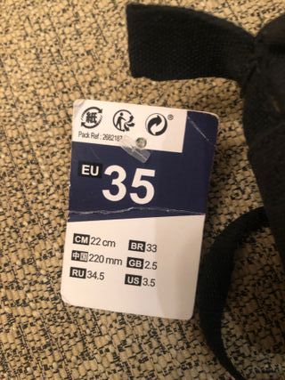 Zapatos de baile Domyos talla 35 a estrenar