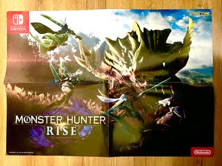 Póster Monster Hunter Rise Nintendo Switch