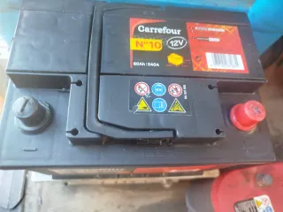 Batería Coche Carrefour 12V 60Ah