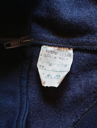 Pantalóni da sci vintage con bretelle